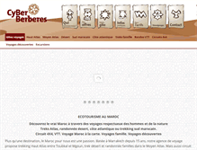 Tablet Screenshot of cyber-berbere.com